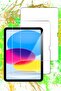 واقي شاشة نانو مرن غير قابل للكسر لجهاز iPad الجيل الحادي عشر A16 مقاس 11 بوصة / الجيل العاشر مقاس 10.9 بوصة