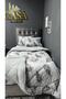 Single Welsoft Pufidik Sleeping Set (With Elastic Sheet) Gray Feather - 6
