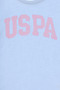 Girl's Light Blue Basic T-Shirt 50298193 -Vr003 - 4