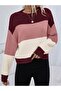 Women's Oversize Striped Knitwear Sweater, Striped Sweater