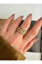 Vip Series - Zircon Stone Bottom Adjustable Women's Ring - 2