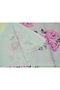 Elegant Vivid Rose Pattern Cotton Shawl with Tassels, Prayer Cover 180X70Cm - 4