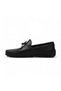 14904Pc Loafer Black 100% Leather Men's Ballerina Shoes - 3