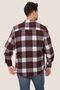 قميص رجالي من Lumberjack مقاس كبير باللون الأبيض الكرزي - 7