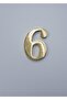 Brass Casting Number 5cm No:6