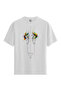 Mirror Bloom - 100% Cotton Women's White T-Shirt - Premium Quality