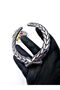 Custom Cadillac Woven Emblem for Label Makers, Silver Color Plastic (10 cm) - 3