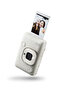 كاميرا INSTAX Mini LIPLAY الفورية الهجينة - (أبيض ضبابي) - 2