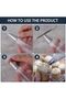 Stainless Steel Cream Piping Bag Tip 1 Piece + 4 Whipped Cream Bags - 5