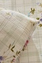 Minella 100% Cotton Soft Touch Double Duvet Cover Set Lilac - 2