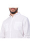 قميص رجالي بأزرار 1200357 مقاس كبير - أبيض - 2