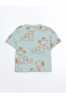 Printed Baby Boy T-Shirt and Sweatpants - 2