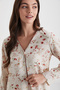 Soft textured pajama set - 2
