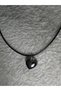 Black Heart Plastic Stainless Necklace Y2K Pinterest Unisex