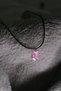 Pink Jellybean Teddy Bear Plastic Stainless Necklace Y2K Pinterest Unisex - 2