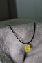 Yellow Gummy Bear Plastic Stainless Pendant Y2K Pinterest Unisex