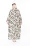 Women's Long Sleeve Plus Size Woven Summer Long Sleeve Dress - 2