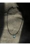 Silver Heart Heart Hologram Stainless Necklace Y2K Pinterest Unisex - 5