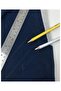 Yellow Pencil Copy 6 Pieces Fatih Yellow Lead Pencil Fabric Pen Textile Pen Architect Iron Carpenter - 4