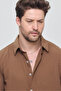 Men's Oversize Cut Linen Shirt - 3