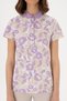 Women's Lilac T-Shirt G082Gl011.000.2102608.Vr034 Tkspr - 6