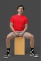 Men's 100% Cotton Round Neck T-Shirt - 2
