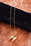 Women's Steel Balloon Letter Necklace - 6