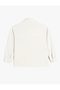 viscose blend, one pocket detail, long sleeve, basic shirt . - 2