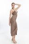 Women's Dress Polyamide Gathered - 8