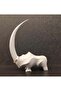Modern Stylized Rhino Ring Holder with Elegant Design for Accessory Organization - 2