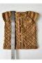 Hand Knitted Handmade Wool Yarn Knitted Baby Boy Vest, Baby Gift - 3