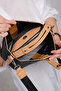حقيبة كتف لاكوست باللون الأسود 6014MH - 6
