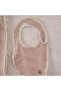 Hasna 4-Piece Baby Poncho Set 100% Organic Cotton Linen Melange Terra 2-5 Years - 3