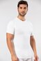 Weweus Men's White Super Thin Natural Bamboo Luxury T-Shirt 1130 - 4