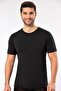 Weweus Men's Black Super Thin Natural Bamboo Luxury T-Shirt 1130 - 6