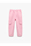 Basic Jogger Pink Girl's Jean Trousers 5Skg40072Ad