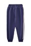Stripe Detailed Tracksuit 2-10 Years Old Navy Blue - 3