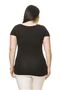 Women's Plus Size Black Stone Blouse 15C-70017 - 5