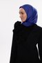 Idol Satin Janjan Scarf - Cobalt Blue - 2