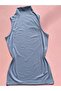 Women's Turtleneck Zero Sleeve Modal Cotton Fabric 3-Piece Blue, Powder, White Hijab Body - Undershirt - 2