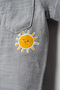Boy's Sun 2-Piece Muslin Bottom Top Set Eid - 2