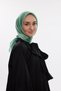 Idol Satin Janjan Scarf - Lake Green - 3