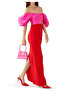 Sian Long Dress - Red - 2