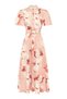 Bianca Short Sleeve Midi Dress - Stylish and Comfortable Design