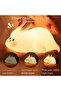 Silicone Bunny LED Night Light, Dimmable Touch Sensor Bedside Lamp for Bedroom - 4