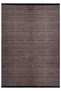 Line Patterned Runner Anthracite Washable Chenille Fringed Non-Slip Base Hallway Carpet 8378