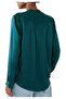 Stylish Silk Blouse - Blue - 3