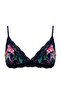 طوق الأزهار الدانتيل الأسود Bralet Ds200475بر - 3