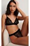 مجموعة Bralet الدانتيل الأسود الكامل Ds20095brt