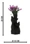 Poly Decorative Vase Black - 5